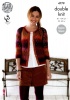 Knitting Pattern - King Cole 4779 - Riot DK - Ladies Sweater & Cardigan